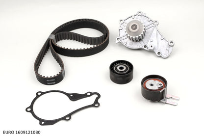 Kit de distribution avec pompe à eau — Citroën et Peugeot 1.6 HDi 16V — EURO 1609121080 — vue 1