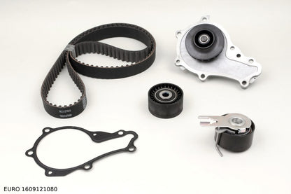 Kit de distribution avec pompe à eau — Citroën et Peugeot 1.6 HDi 16V — EURO 1609121080 — vue 2