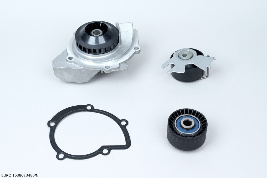 Kit de distribution sans courroie avec pompe à eau — Citroën et Peugeot 2.0 HDi 16V 140 et 163 ch — EURO 1638073480/N — vue 2