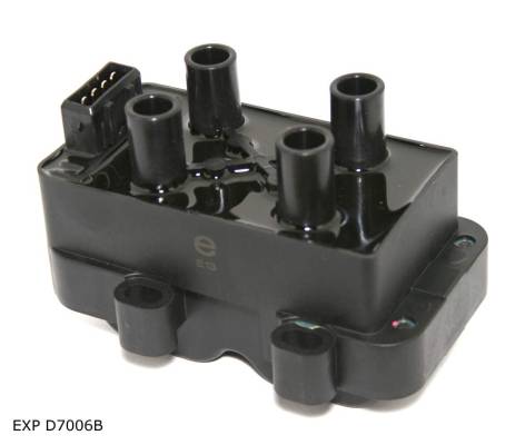 Bobine d’allumage — Renault 1.2 D7F jusqu’à 1998 et 2.0 IDE — EXP D7006B — vue 1