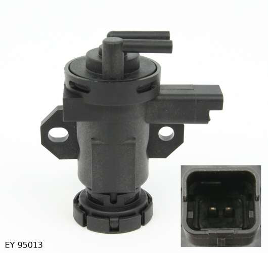 Électrovanne de commande de turbo — Citroën et Peugeot 2.0 HDi, deux raccords — EY 95013 — vue 1