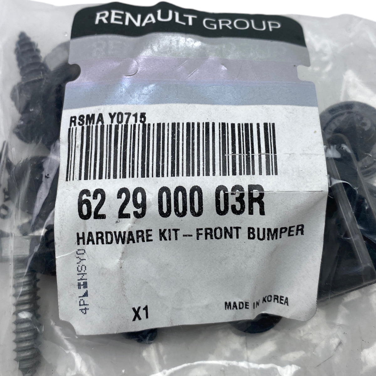 Pièce d'origine Jeu de coulisses de pare-chocs avant pour Renault Koleos I 622900003R
