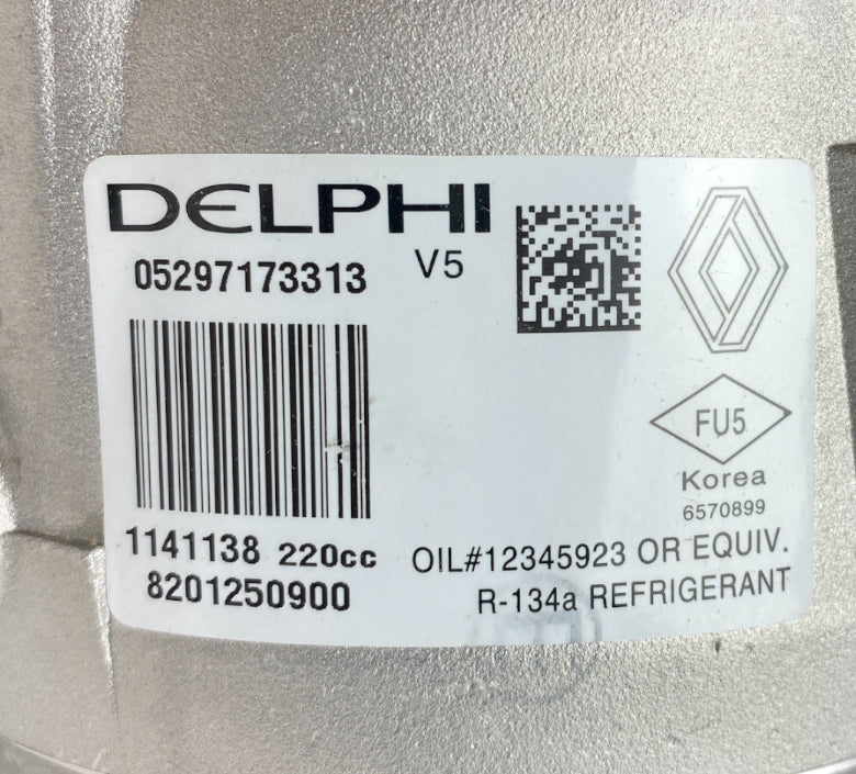 Pièce d'origine Compresseur de climatisation pour Renault Master II Trafic II 8201250900