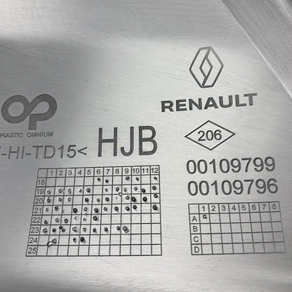 Pièce d'origine Diffuseur de pare-chocs arrière avec PDC pour Renault Captur II 850702763R