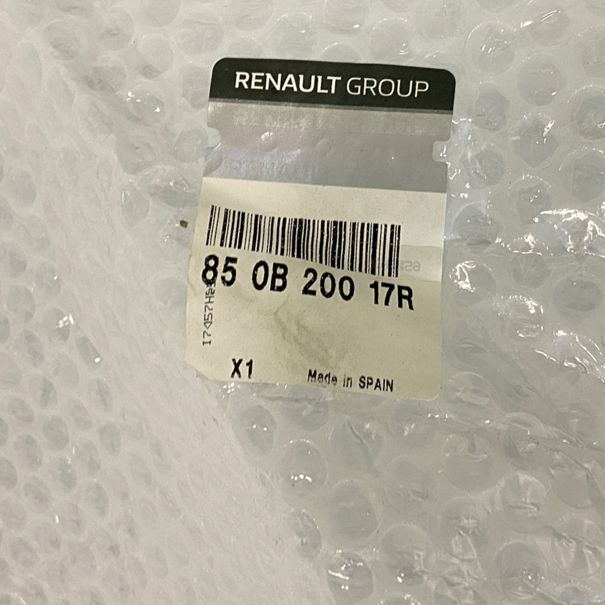 Pièce d'origine Spoiler de pare-chocs arrière pour Renault Megane III Coupé 850B20017R