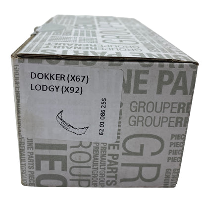 Pièce d'origine Kit de réparation de pare-chocs avant pour Dacia Dokker Lodgy 620108625S