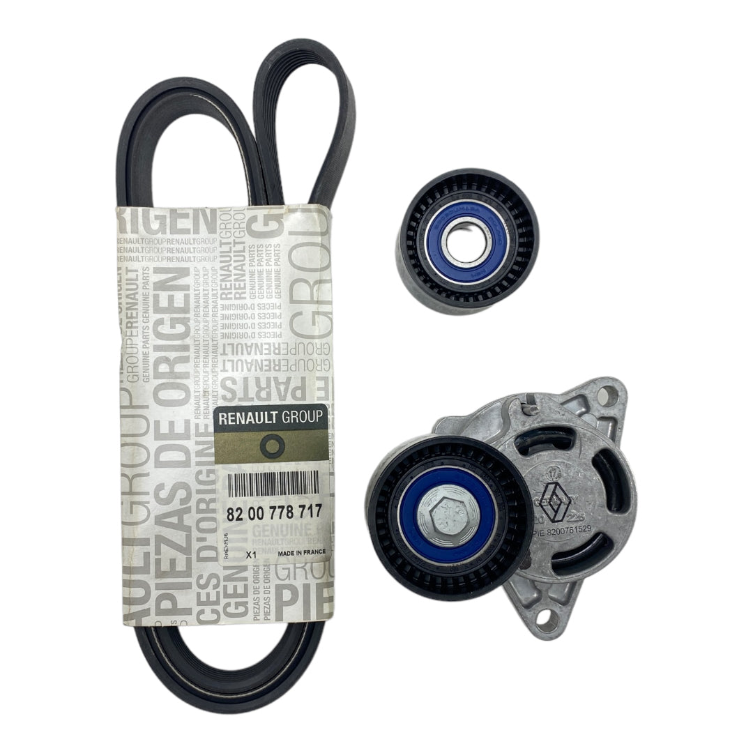 Pièce d'origine Kit de courroie d'accessoires pour Renault Opel 2.5 dCi 7701478360