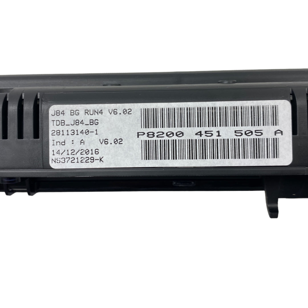 Pièce d'origine Combiné d'instruments pour Renault Scenic II 8200451505
