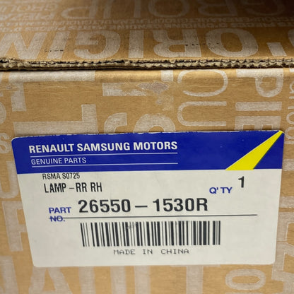Pièce d'origine Feu arrière droit pour Renault Koleos II 265501530R