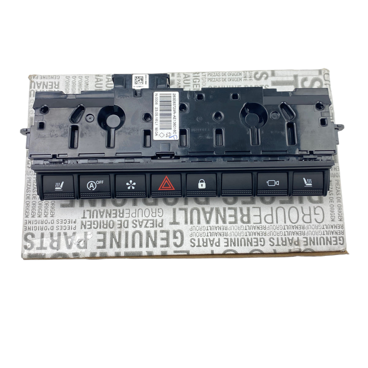 Pièce d'origine Panneau de commande calculateur pour Renault Clio V Captur II Arkana 283E83729R
