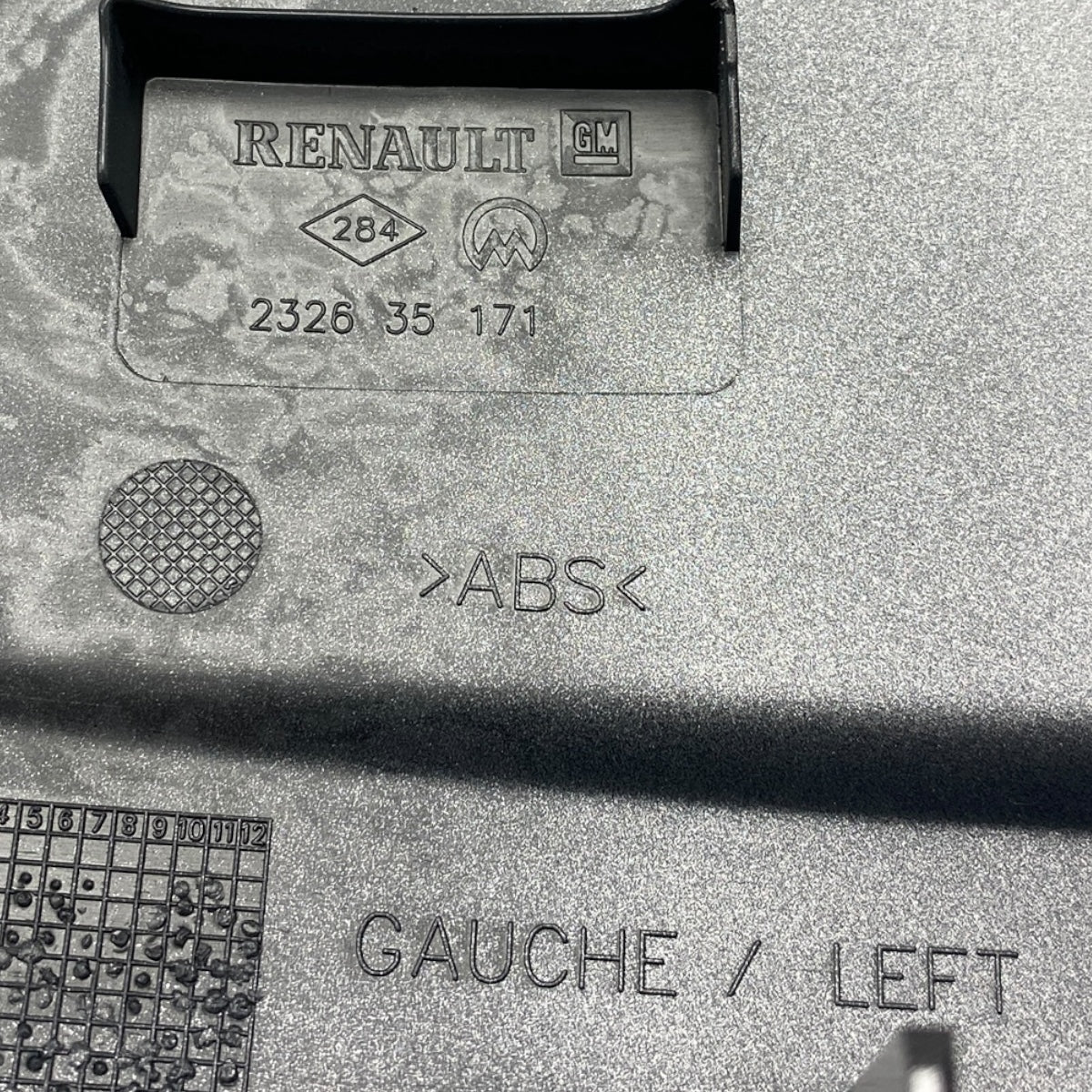 Pièce d'origine coque de rétroviseur gauche pour Renault Trafic III Opel Vivaro B 232635171.