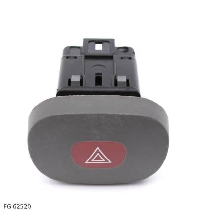 Interrupteur de feux de détresse — Renault Clio II 1998–2001, 8 broches — FG 62520 — vue 1