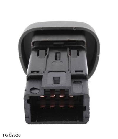 Interrupteur de feux de détresse — Renault Clio II 1998–2001, 8 broches — FG 62520 — vue 3