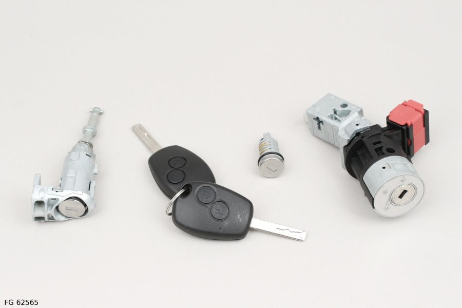 Kit de serrures et antivol de direction — Renault Kangoo à partir de 2008 — FG 62565 — vue 1