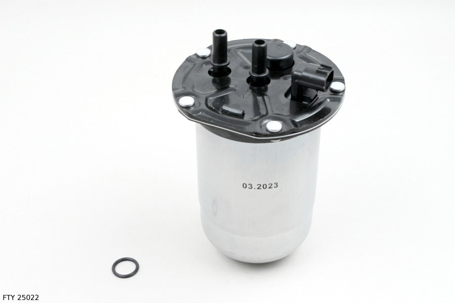 Filtre à carburant — Renault 1.6 à 2.3 dCi biturbo, 142 mm, non démontable — FTY 25022 — vue 1