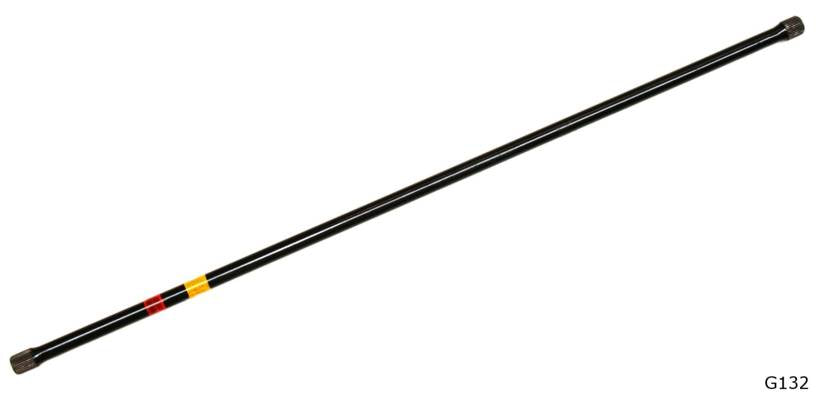 Barre de torsion — Peugeot Partner, gauche ou droite, 19,60 mm — G132 — vue 1