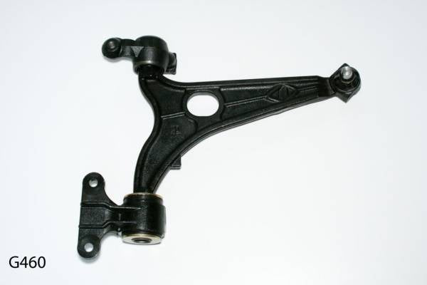 Triangle de suspension — Citroën C8 et Peugeot 807 2002–2008, droit, 17 mm — G460 — vue 1