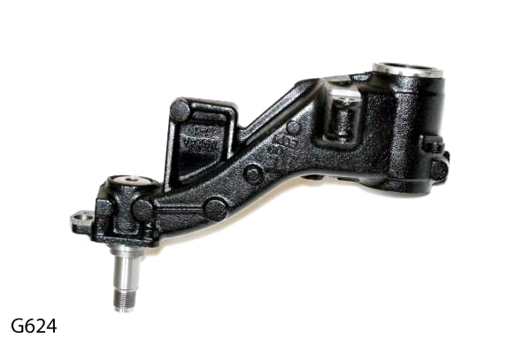 Bras de suspension arrière — Peugeot 206, gauche, freins à tambour — G624 — vue 1