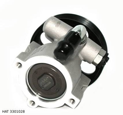 Pompe de direction assistée — Peugeot 306 1.9 D et TD sans climatisation, poulie 114 mm, 3 trous — HAT 3301028 — vue 2
