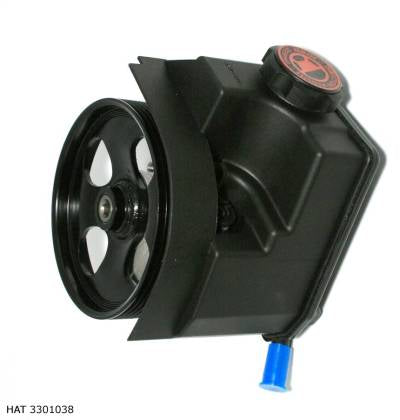Pompe de direction assistée avec réservoir — Peugeot 206, poulie 137 mm, 3 trous — HAT 3301038 — vue 1