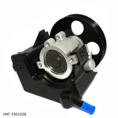 Pompe de direction assistée avec réservoir — Peugeot 206, poulie 137 mm, 3 trous — HAT 3301038 — vue 2