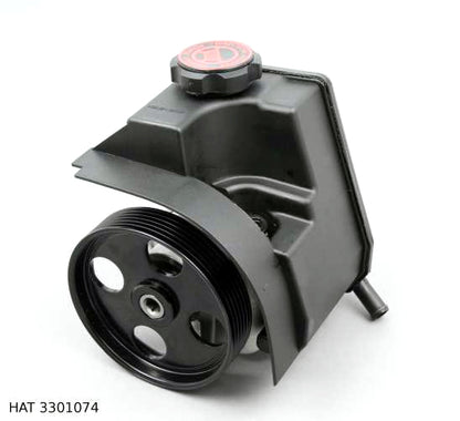 Pompe de direction assistée avec réservoir — Peugeot 206, poulie 114 mm, 3 trous — HAT 3301074 — vue 1