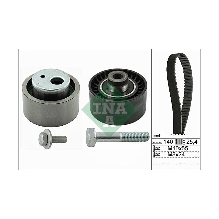 Kit de distribution par courroie INA 530044010