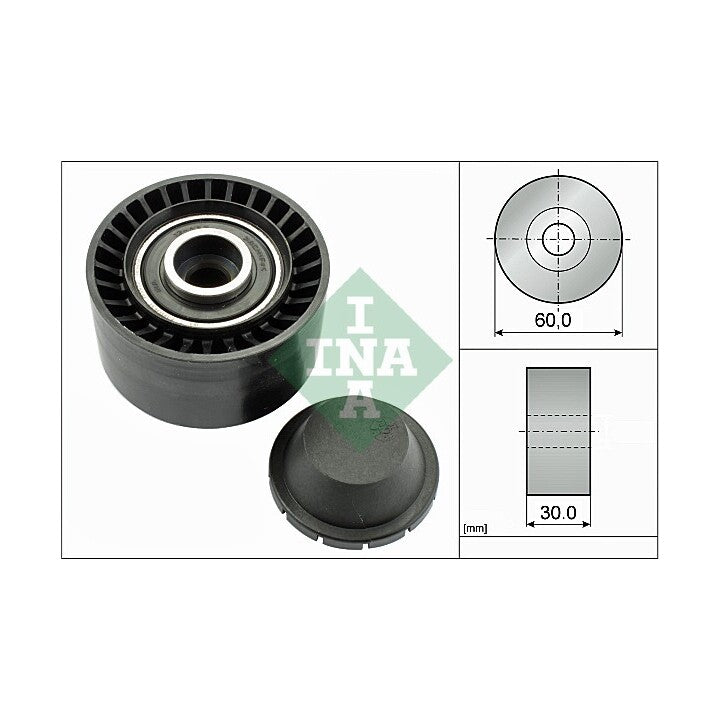 Galet enrouleur de courroie d’accessoires INA 532032010