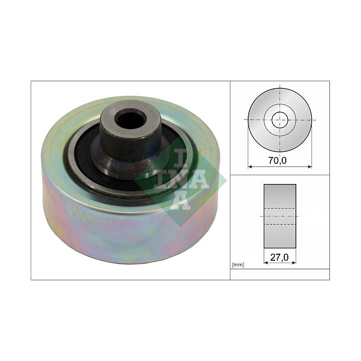 Galet enrouleur de courroie d’accessoires INA 532047410