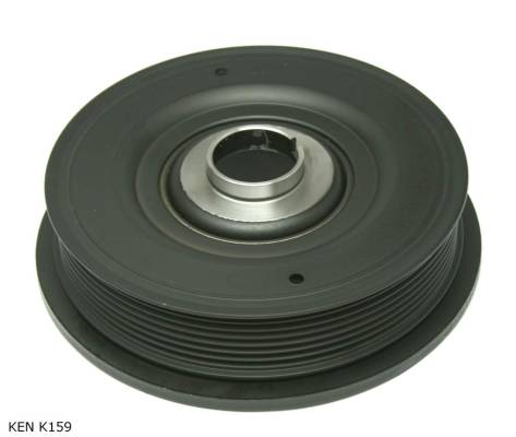 Poulie de vilebrequin — Renault 2.2 et 2.5 dCi, 7PK, avec flasque — KEN K159 — vue 1