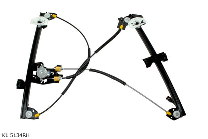 Mécanisme de lève-vitre électrique — Peugeot Partner 1996–2008, droit, sans moteur — KL 5134RH — vue 2