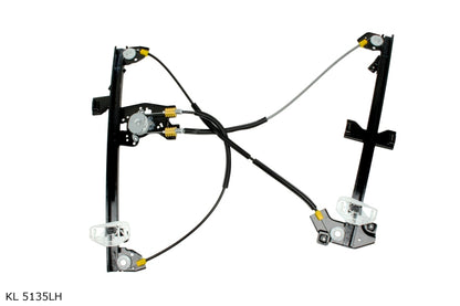 Mécanisme de lève-vitre électrique — Peugeot Partner 1996–2008, gauche, sans moteur — KL 5135LH — vue 1