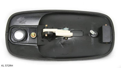 Poignée extérieure de porte — Renault Trafic à partir de 2001, droite, avec trou de barillet — KL 572RH — vue 2