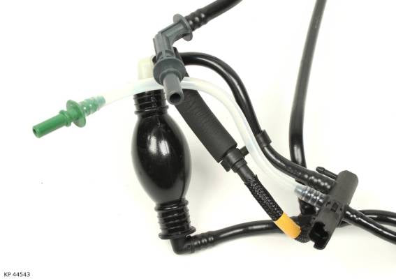 Circuit de carburant avec poire d’amorçage — Citroën et Peugeot 1.4 HDi, version 44543 — KP 44543 — vue 2