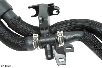 Conduit de refroidissement — Citroën et Peugeot 1.6 HDi 16V, arrière, version 44667 — KP 44667 — vue 4