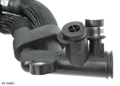 Conduit de refroidissement — Citroën et Peugeot 1.6 HDi 16V, arrière, version 44667 — KP 44667 — vue 5