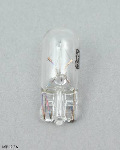 Ampoule sans culot — 12 V, 3 W — KSE 12/3W — vue 1