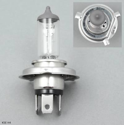 Ampoule halogène H4 — 12 V, 60/55 W, culot P43t — KSE H4 — vue 1