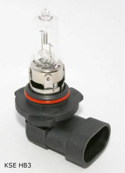 Ampoule halogène HB3 — type 9005, Renault Mégane et Peugeot 3008 à partir de 2016 — KSE HB3 — vue 1