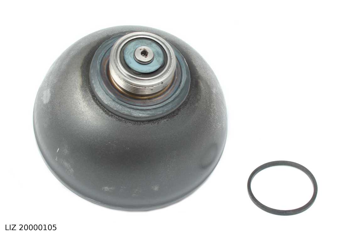 Sphère de suspension avant — Citroën C5 1.8 et 2.0 2004–2008, 57 bar — LIZ 20.00.0105 — vue 1