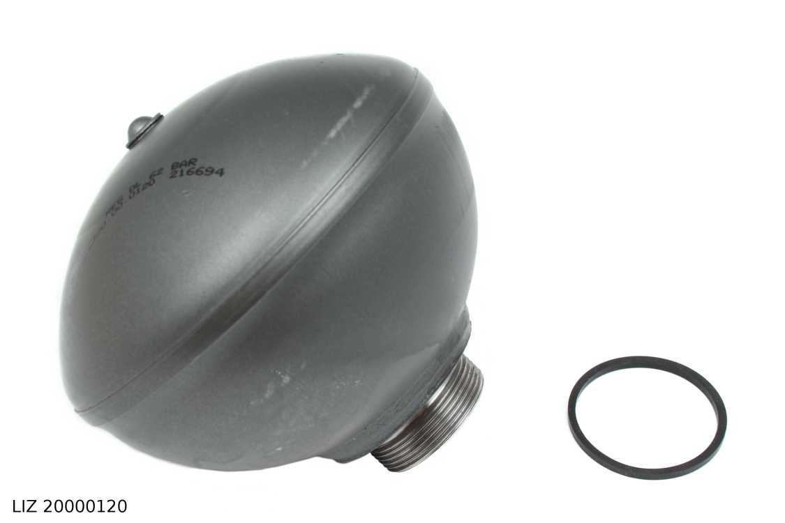 Sphère de régulateur de suspension avant — Citroën C5 2001–2008, 62 bar — LIZ 20.00.0120 — vue 2