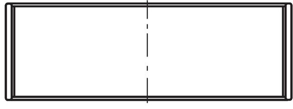 Dessin technique du fabricant — Jeu de coussinets de bielle — MAHLE 014 PS 20577 000