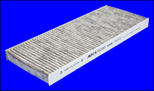Filtre d’habitacle à charbon actif — MECAFILTER EKR7117