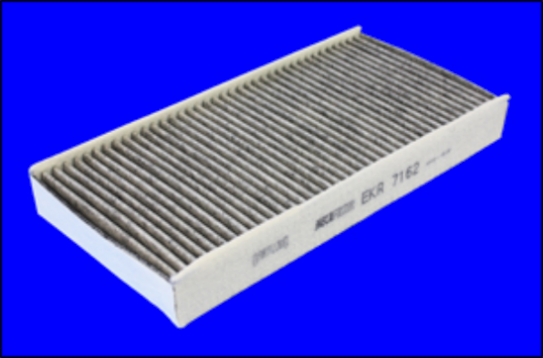 Filtre d’habitacle à charbon actif — MECAFILTER EKR7162