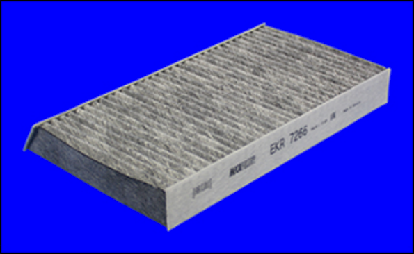 Filtre d’habitacle à charbon actif — MECAFILTER EKR7266
