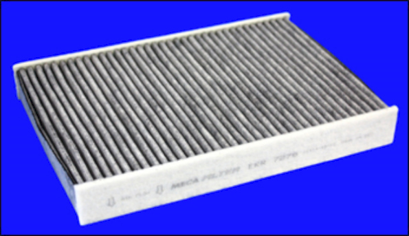 Filtre d’habitacle à charbon actif — MECAFILTER EKR7278