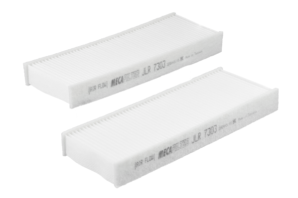 Jeu de 2 filtres d’habitacle à pollen — MECAFILTER JLR7303