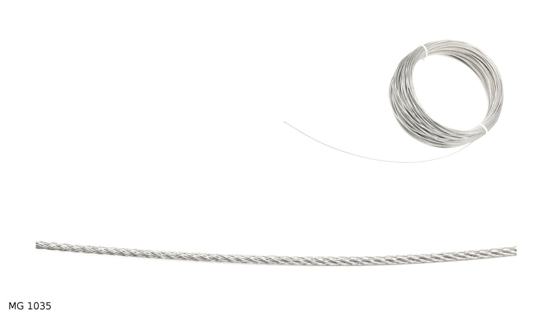 Câble de lève-vitre — diamètre 1,5 mm, longueur 1 m — MG 1035 — vue 1