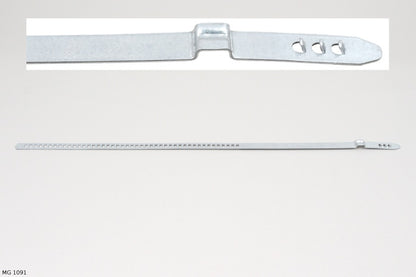 Collier à sertir pour soufflet de cardan — largeur 9 mm, longueur 43 cm — MG 1091 — vue 1