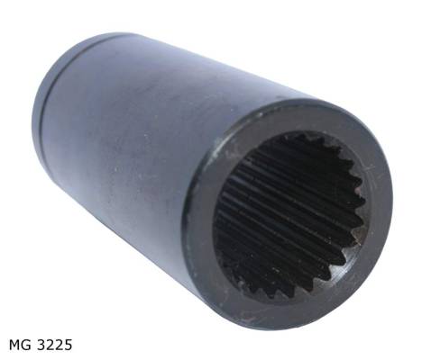 Manchon cannelé de transmission — Renault 1.9 dCi et dTi, 23 dents, longueur 76 mm — MG 3225 — vue 2